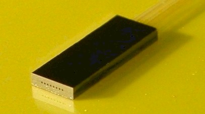 Figure 1. Standard 8 channel SM fiber array